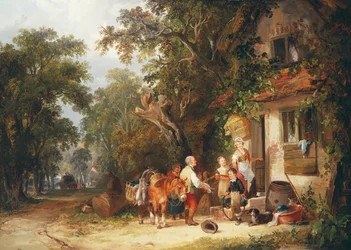 Kaninsælgeren, 1853